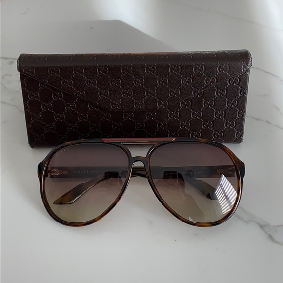 Gucci Accessories - Gucci Aviator Sunglasses GG1627